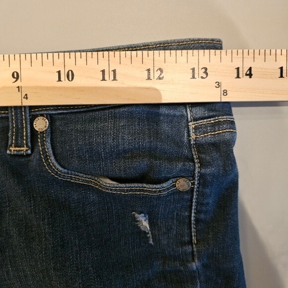 Paige Verdugo Ankle Jeans Distressed Size 27 - Picture 4 of 8